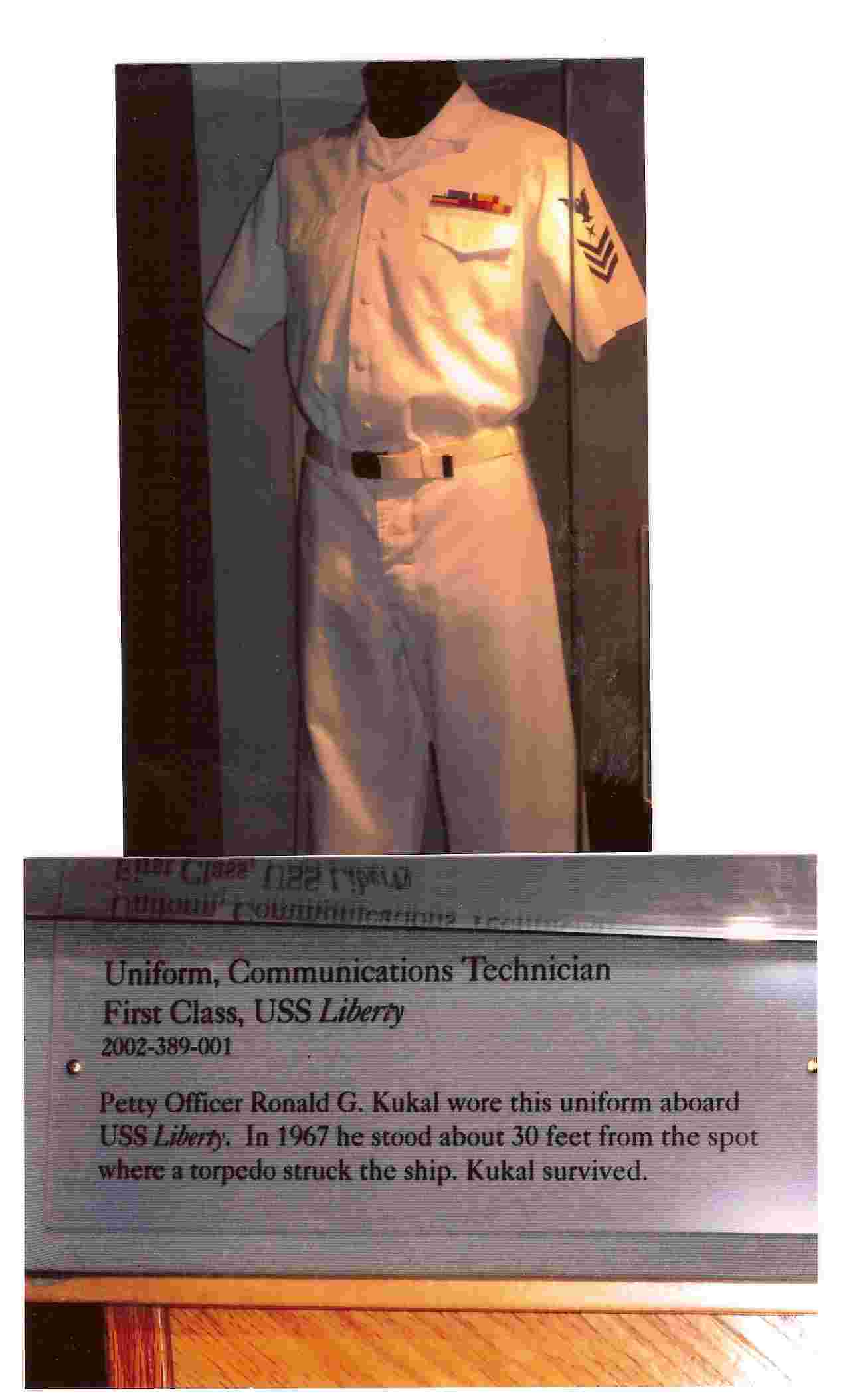 Ron Kukal's Navy Uniform