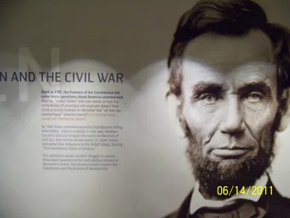 Lincoln poster from National Constitution Center