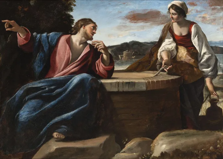 Lanfranco, Christ and the Samaritan Woman