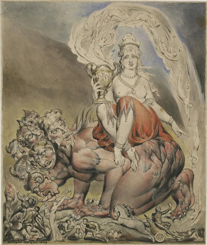 Whore of Babylon, Blake